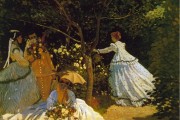 Claude Monet, Women in garden, 1867, Musée d’Orsay, Paris