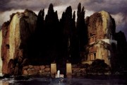 Arnold Böcklin, Island of the Dead (fifth version), 1886, Museum der Bildendenkunste, Lipsia