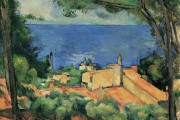 Paul Cézanne, Estaque with red roofs, 1885, private collection