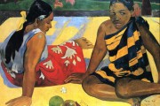 Paul Gauguin, Che c'è di nuovo?, 1892, Gelmäldegalerie, Dresda