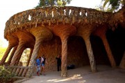 Antoni Gaudi - Parc Güell - Viadotti pedonali