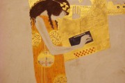 Gustav Klimt - Fregio di Beethoven - La poesia (particolare) - 1902 - Palazzo della Secessione - Vienna