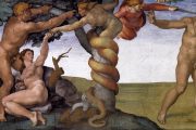 Peccato originale - 1509-1510 - Affresco - Cappella Sistina in Vaticano - Roma