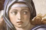 Sibilla Delfica - 1509 - Affresco - Cappella Sistina in Vaticano - Roma
