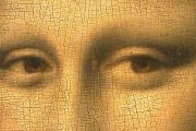 Leonardo da Vinci - Monna Lisa dettaglio sguardo - olio su tavola - 1503-1513(circa) - Louvre - Parigi